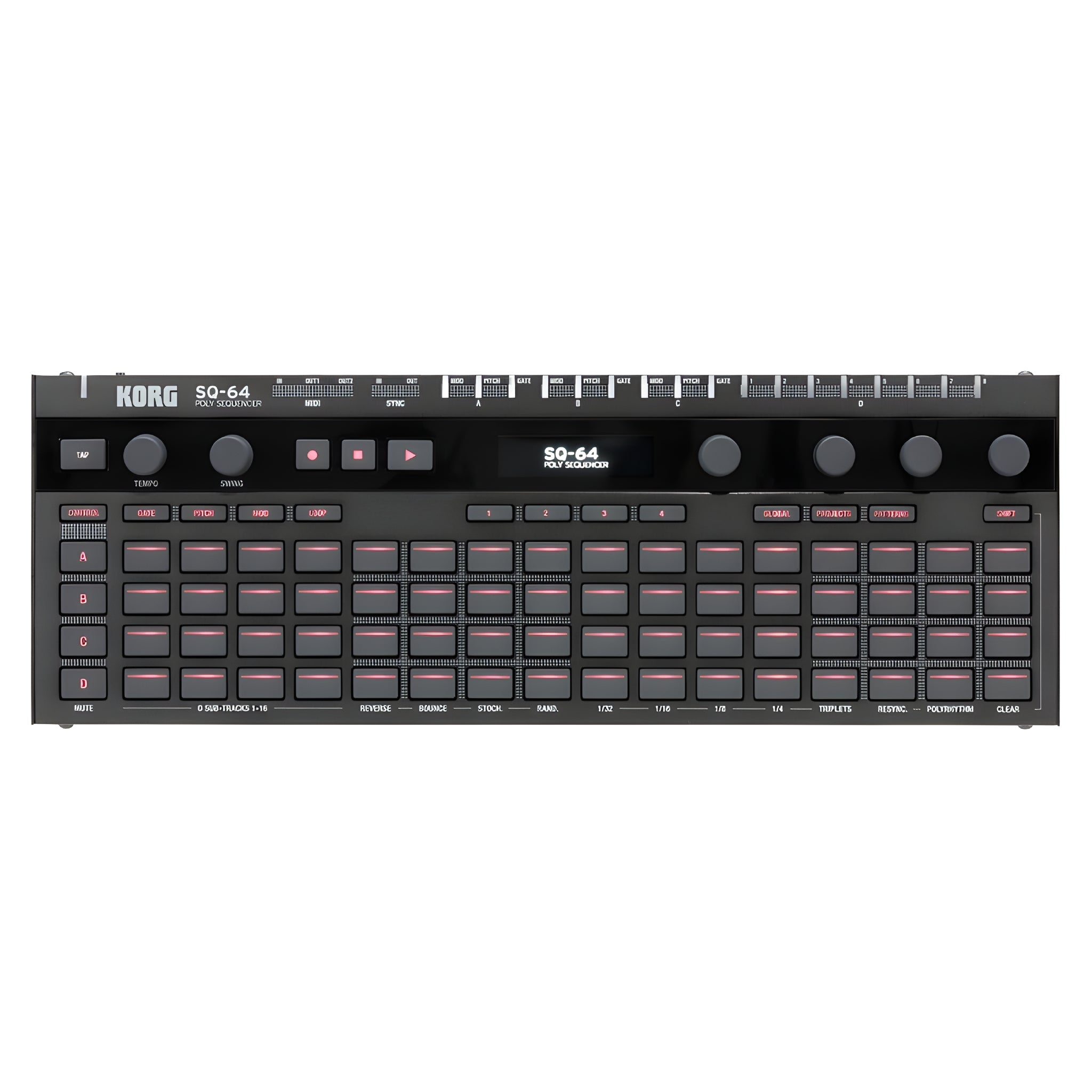 KORG SQ - 64 - Secuenciador por pasos polifónico - Tempo Shop