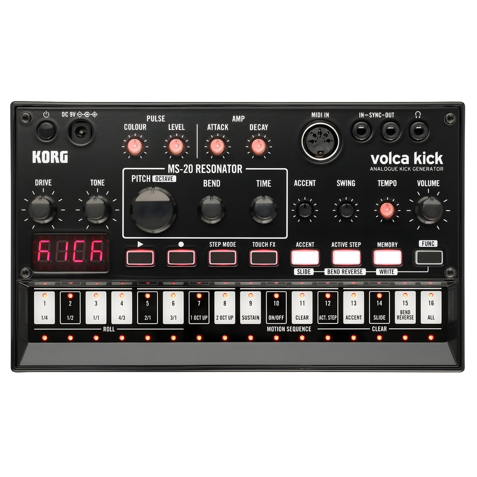 KORG VOLCA KICK - Módulo Volca especializado en bombos y bajos - Tempo Shop