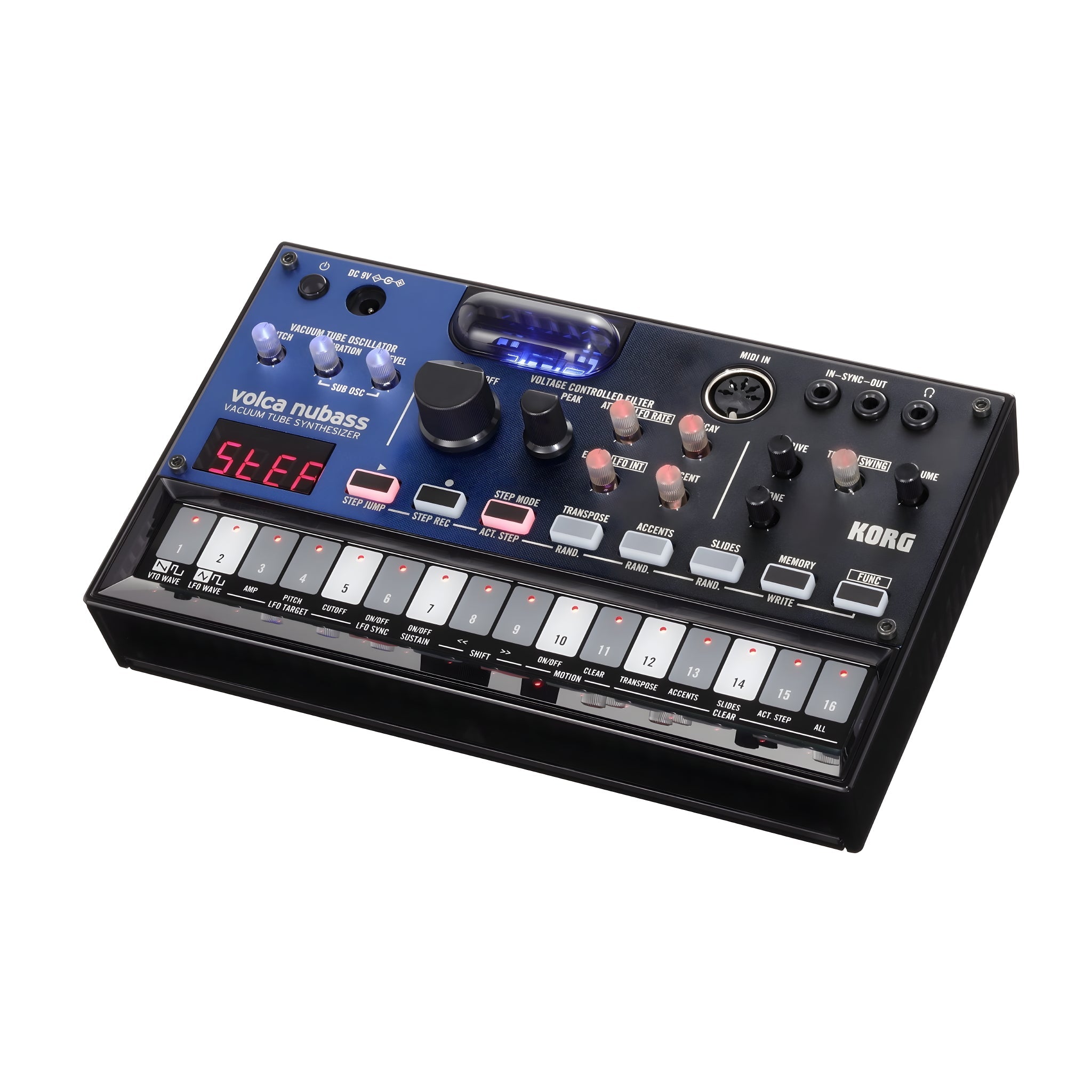 KORG VOLCA NUBASS - Sintetizador analógico equipado con una válvula Nutube - Tempo Shop