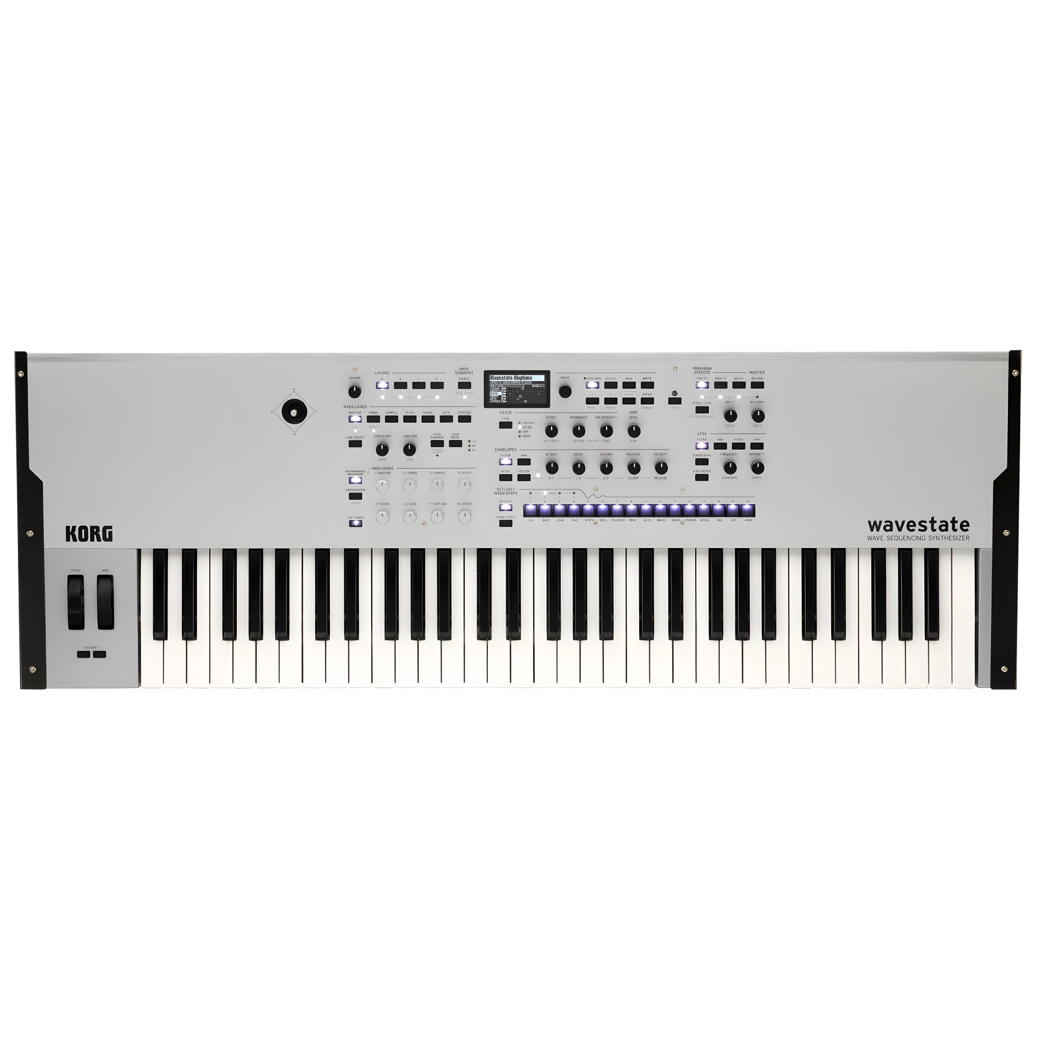 KORG WAVESTATE SE PLATINUM - Teclado Premium de 61 notas de toque natural con Aftertouch - Tempo Shop