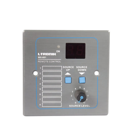 L - TRONIK MX - 881 - Control de volumen y selección de zona para matriz MX - 880 - Tempo Shop
