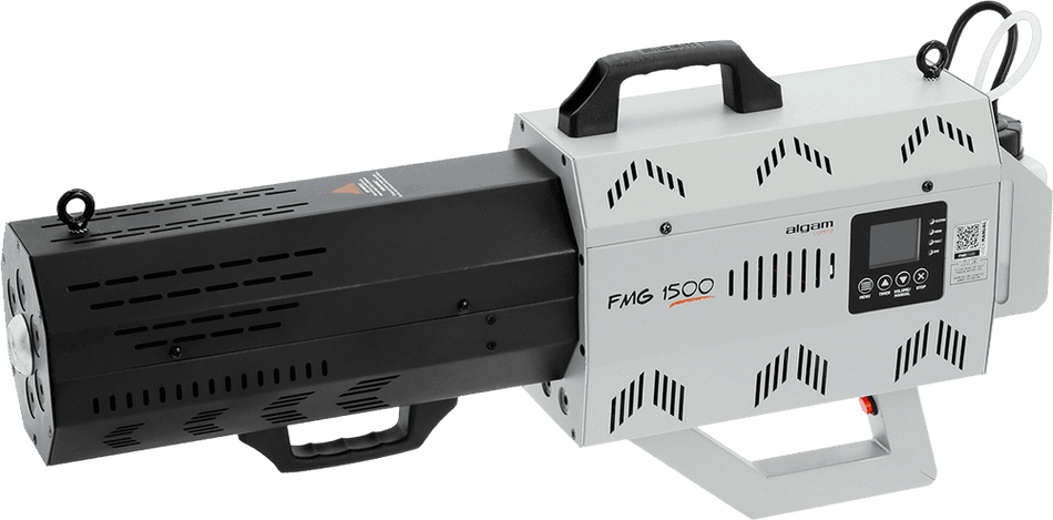Algam Lighting FMG 1500 - Máquina de Humo Portátil Tipo Cañón 1500W con LEDs RGBA