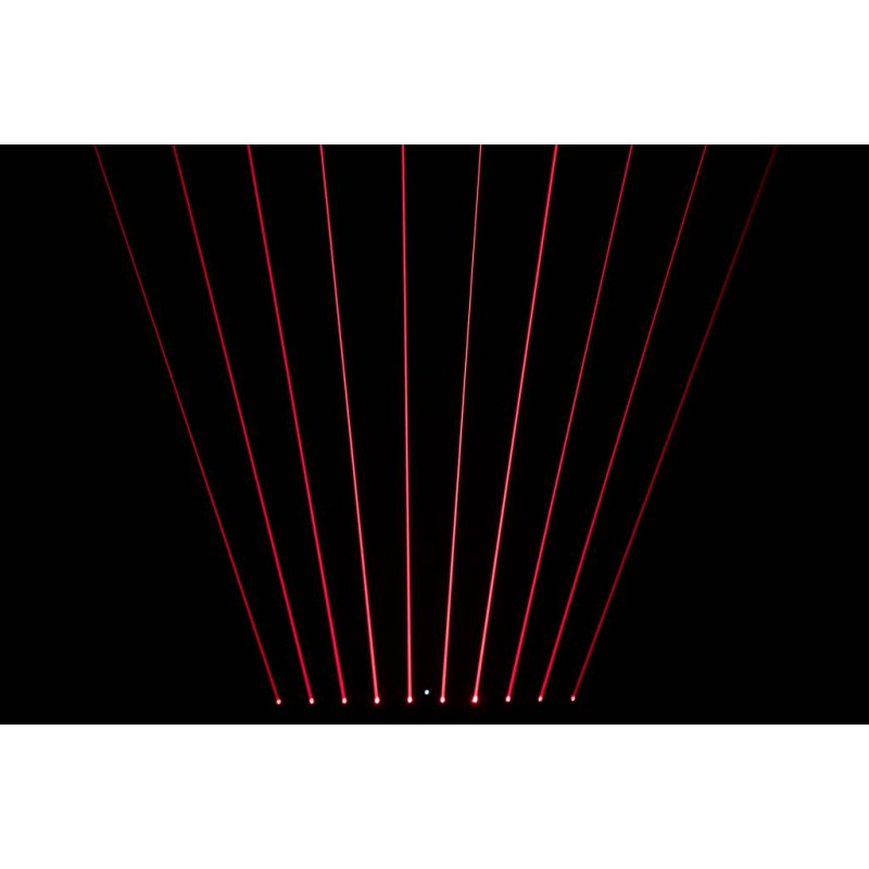 Laserworld BeamBar 10R MK3 - Barra Láser de 10 Puntos Rojos