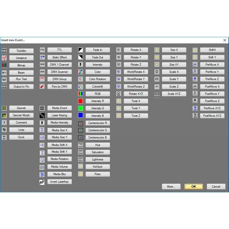 Laserworld Actualización Showcontroller PLUS - Software Profesional para Espectáculos Láser