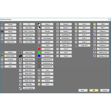Laserworld Actualización Showcontroller PLUS - Software Profesional para Espectáculos Láser