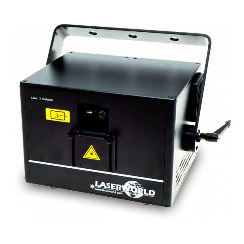 LASERWORLD CS-4000RGB FX MK2 - Láser Profesional RGB de 4W con Efectos FX - Tempo Shop