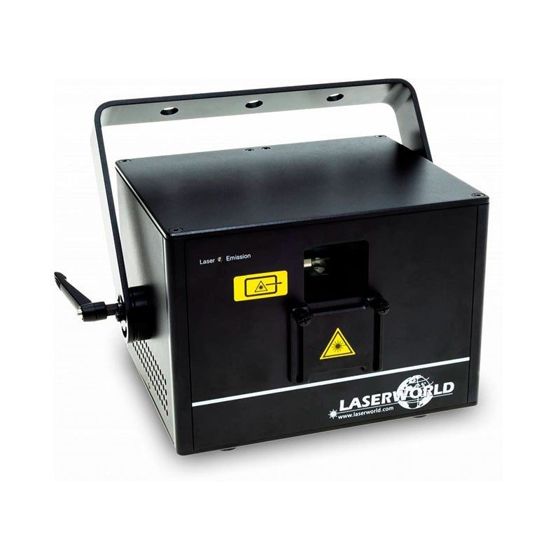 LASERWORLD CS-4000RGB FX MK2 - Láser Profesional RGB de 4W con Efectos FX - Tempo Shop