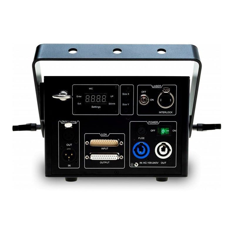 LASERWORLD CS-4000RGB FX MK2 - Láser Profesional RGB de 4W con Efectos FX - Tempo Shop