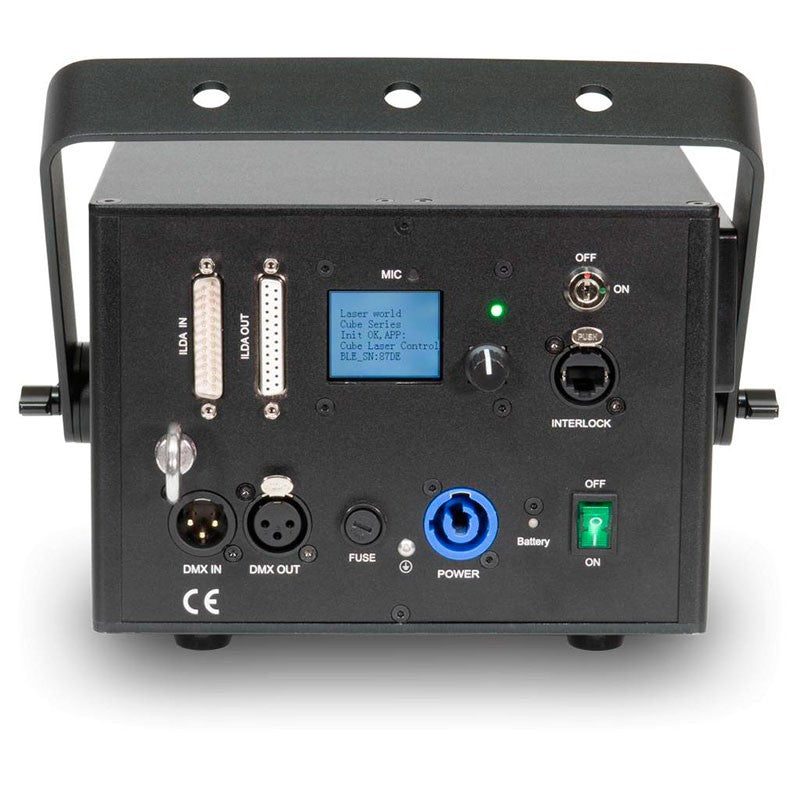 Laserworld CUBE 1,5 - Proyector Láser RGB de 1.5W con Batería y Control por Aplicación - Tempo Shop