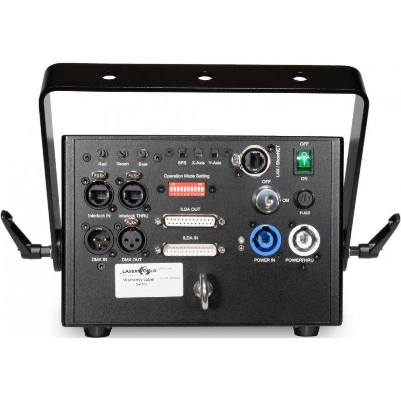 Laserworld DS-2000RGB MK3 - Proyector Láser de Diodos con Control ShowNET