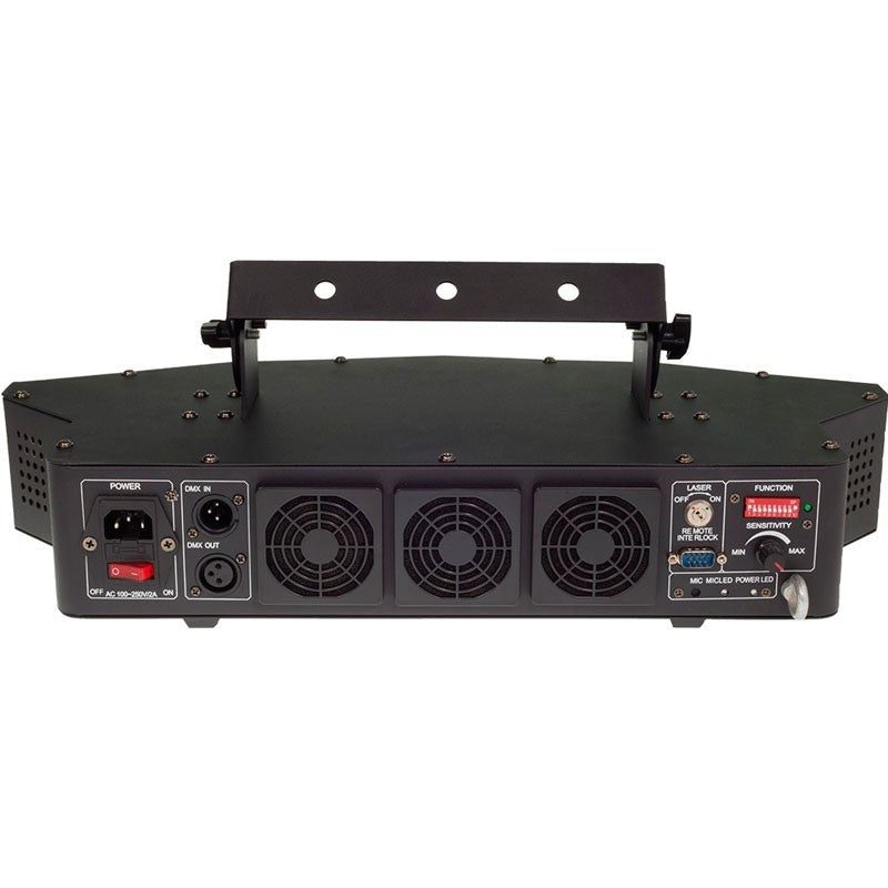 LASERWORLD EL-900RGB - Sistema Láser Multicolor de 900mW con 4 Salidas - Tempo Shop