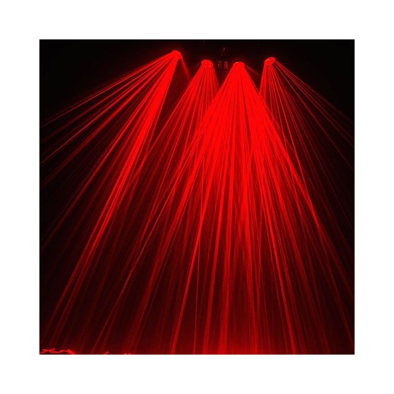 LASERWORLD EL-900RGB - Sistema Láser Multicolor de 900mW con 4 Salidas - Tempo Shop