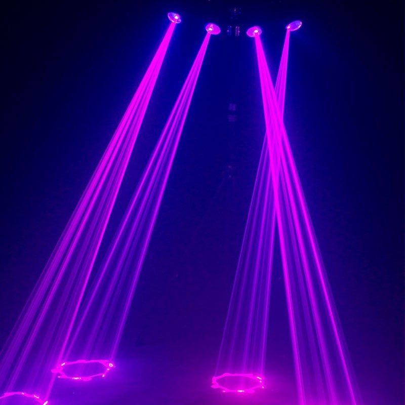 LASERWORLD EL-900RGB - Sistema Láser Multicolor de 900mW con 4 Salidas - Tempo Shop