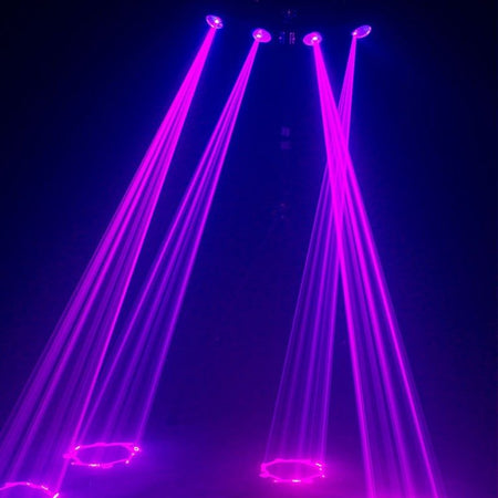 LASERWORLD EL-900RGB - Sistema Láser Multicolor de 900mW con 4 Salidas - Tempo Shop