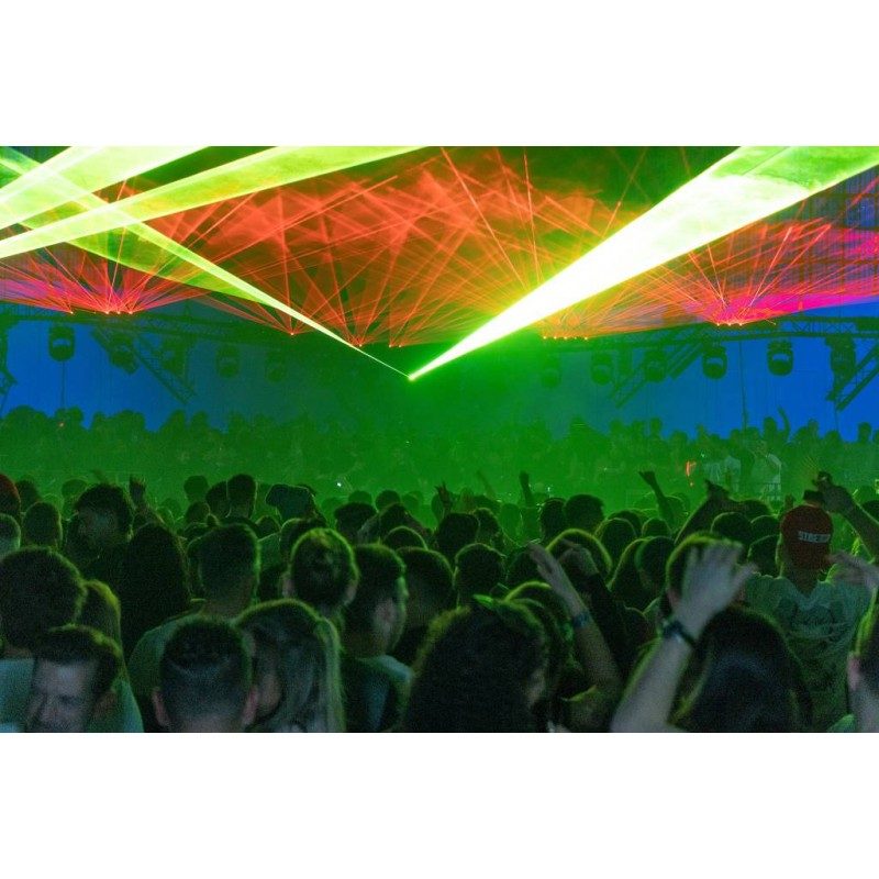 LASERWORLD PL-20.000RGB IP65 - Proyector Láser Profesional 20W RGB para Exteriores - Tempo Shop