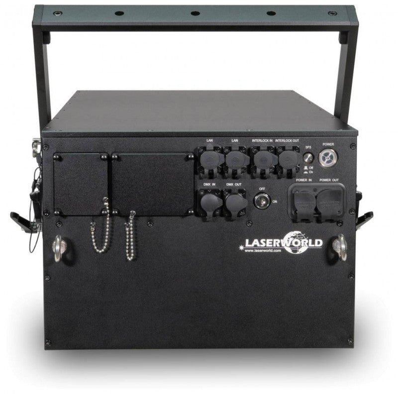 Laserworld PL-70.000RGB IP65 - Proyector Láser de Espectáculos 70W de Alta Potencia para Exteriores - Tempo Shop