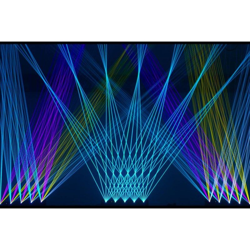 Laserworld ScanBar 10RGB - Barra Láser Profesional de 10W con 5 Escáneres - Tempo Shop