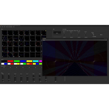 Laserworld SHOWCONTROLLER PLUS - Software Profesional para Control de Espectáculos Láser y Multimedia