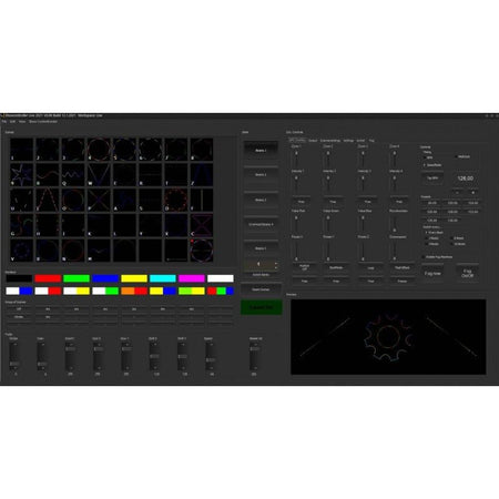 Laserworld SHOWCONTROLLER PLUS - Software Profesional para Control de Espectáculos Láser y Multimedia