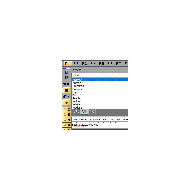 Laserworld SHOWCONTROLLER PLUS - Software Profesional para Control de Espectáculos Láser y Multimedia