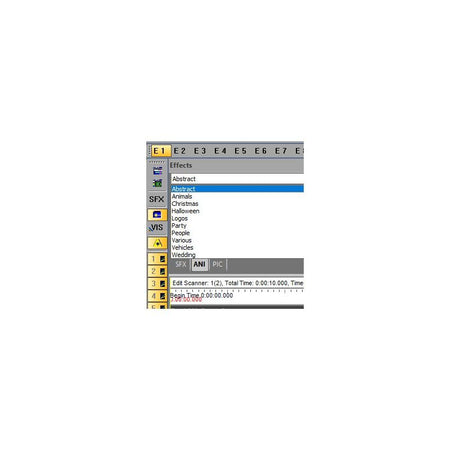 Laserworld SHOWCONTROLLER PLUS - Software Profesional para Control de Espectáculos Láser y Multimedia
