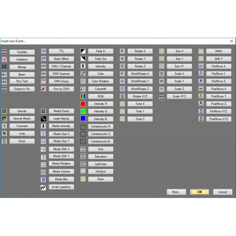 Laserworld SHOWCONTROLLER PLUS - Software Profesional para Control de Espectáculos Láser y Multimedia
