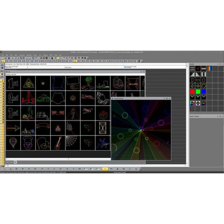 Laserworld SHOWCONTROLLER PLUS - Software Profesional para Control de Espectáculos Láser y Multimedia