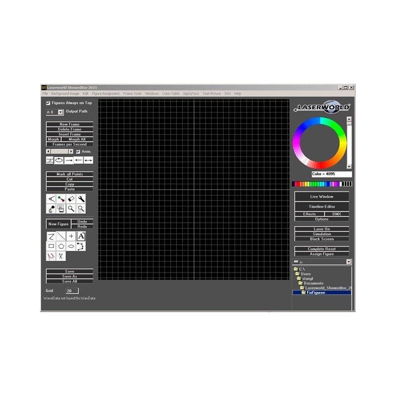 Laserworld ShowNET - Interfaz de Red para Control de Láser con Software Incluido