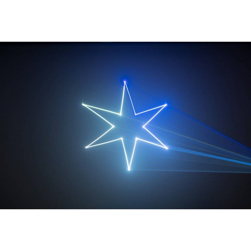 Laserworld Tarm 6 - Láser Profesional para Espectáculos de 6W RGB - Tempo Shop