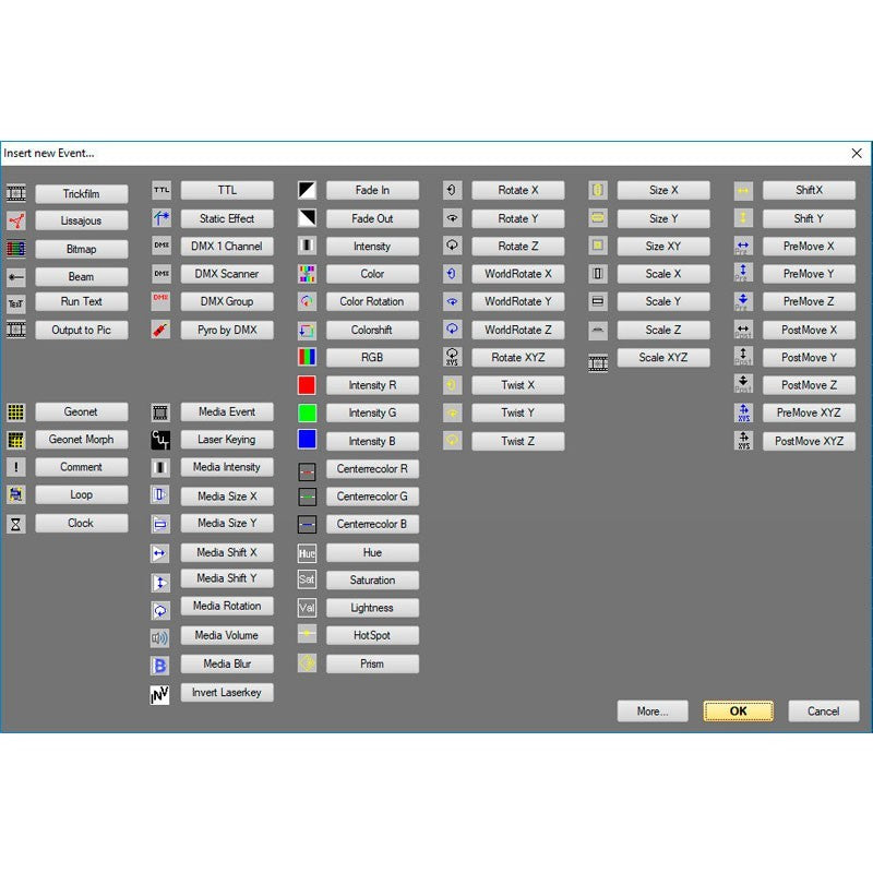 Laserworld Showcontroller - Software multimedia para shows láser