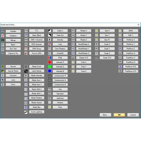 Laserworld Showcontroller - Software multimedia para shows láser