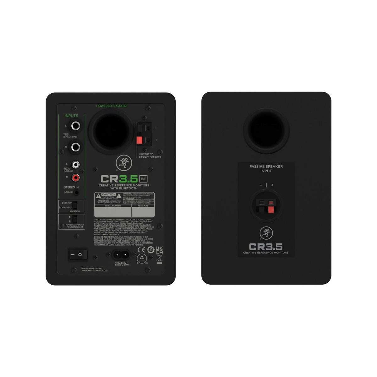 MACKIE CR3.5BT - Monitores de estudio autoamplificados de 3,5" con Bluetooth - Tempo Shop