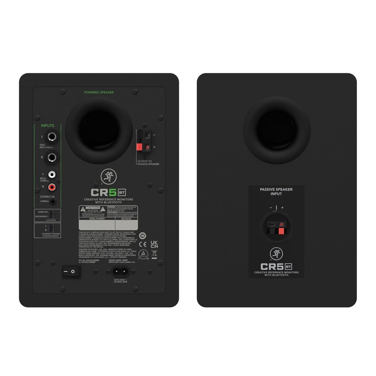 MACKIE CR5BT - Monitores de estudio autoamplificados de 5" con Bluetooth - Tempo Shop