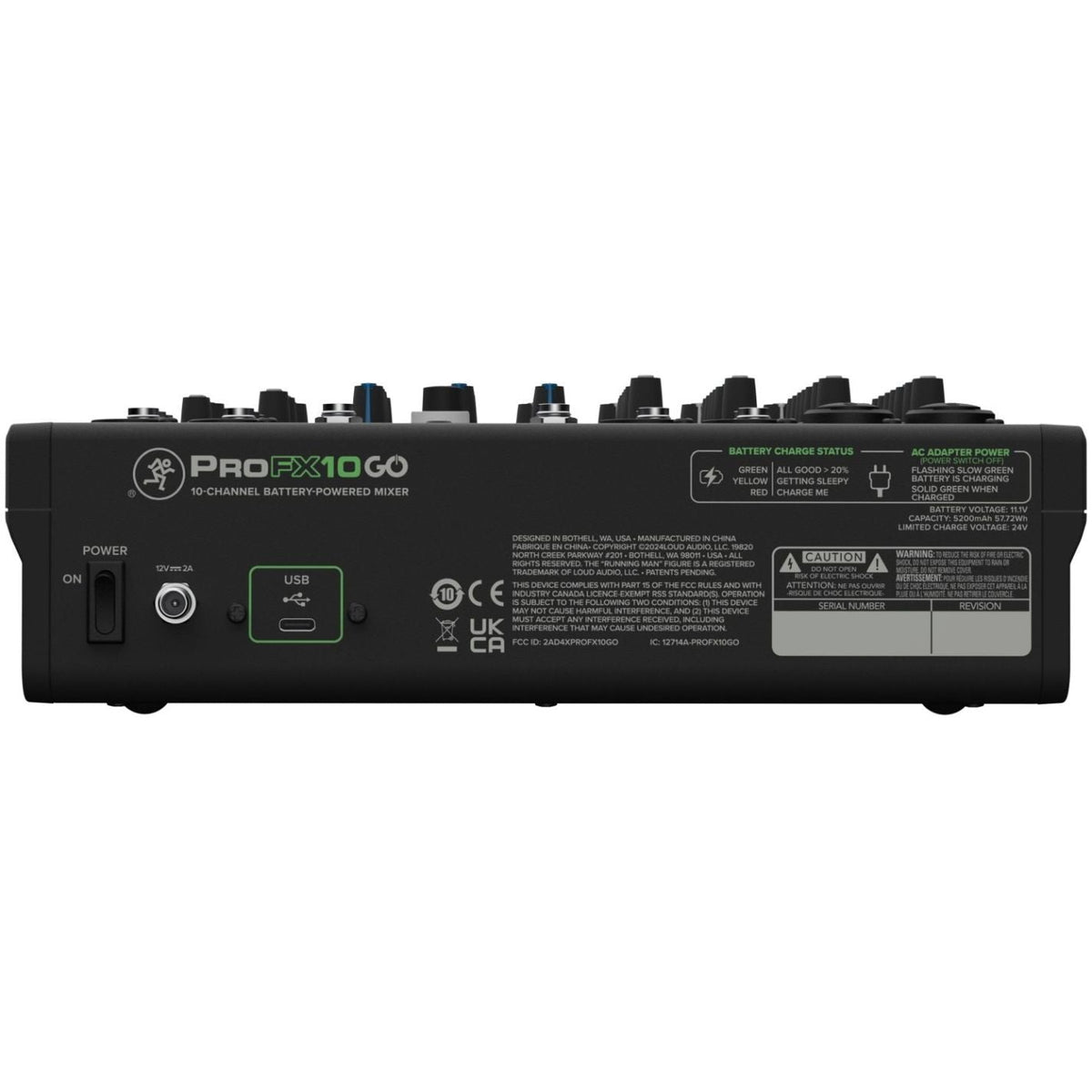 MACKIE PROFX10GO - Mezclador portátil - Tempo Shop