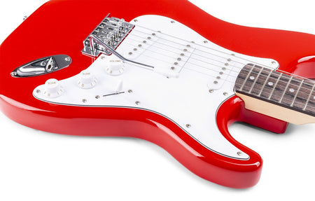Max GigKit - Conjunto Guitarra Eléctrica Rojo - Tempo Shop