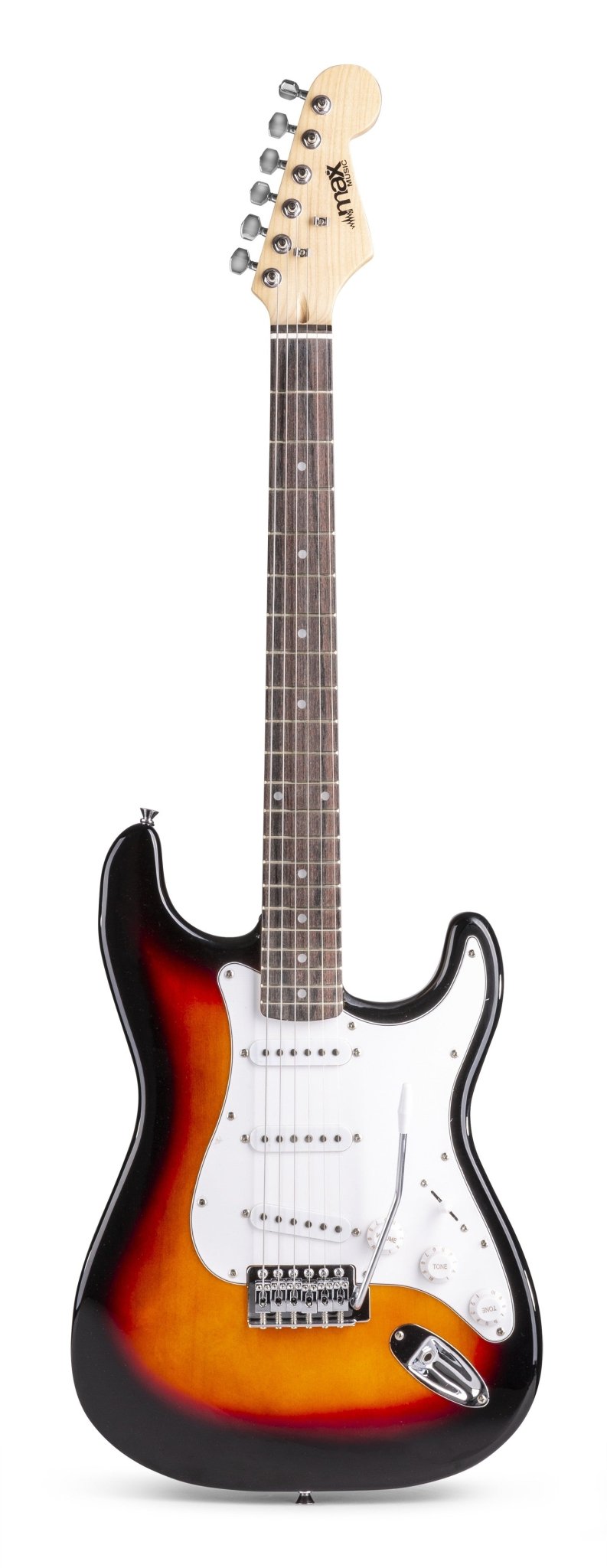 Max GigKit - Conjunto Guitarra Eléctrica Sunburst - Tempo Shop