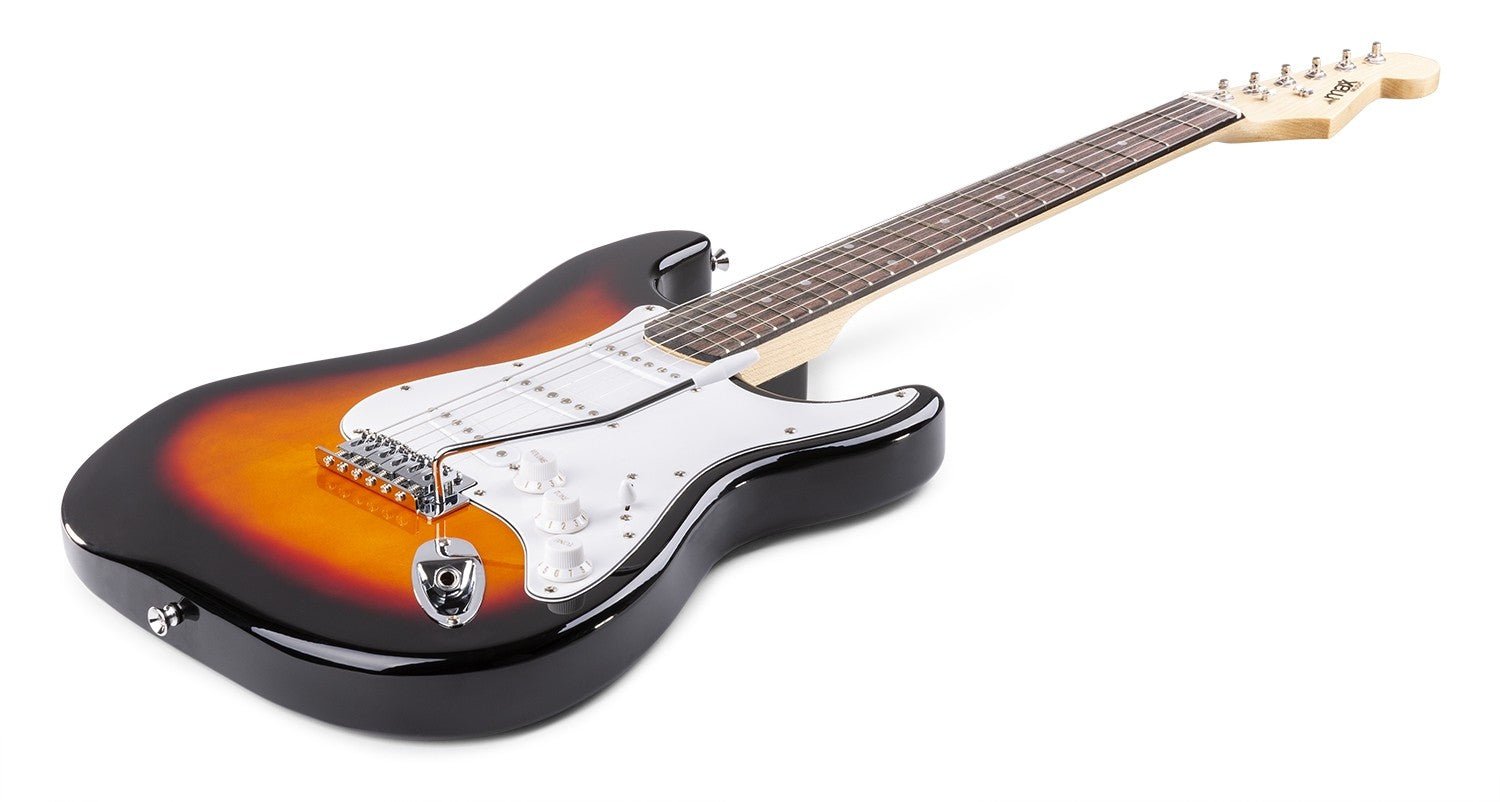 Max GigKit - Conjunto Guitarra Eléctrica Sunburst - Tempo Shop
