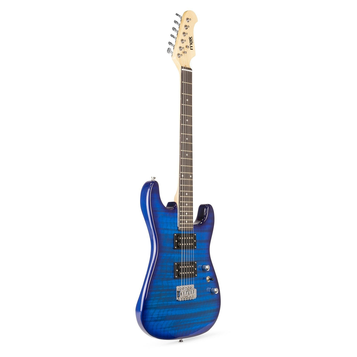 Max GigKit - Guitarra Eléctrica estilo acolchado Azul Oscuro - Tempo Shop