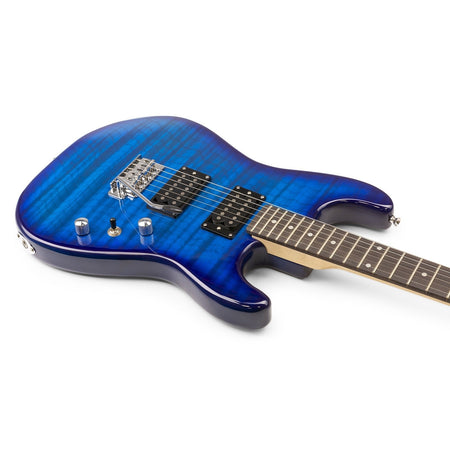Max GigKit - Guitarra Eléctrica estilo acolchado Azul Oscuro - Tempo Shop