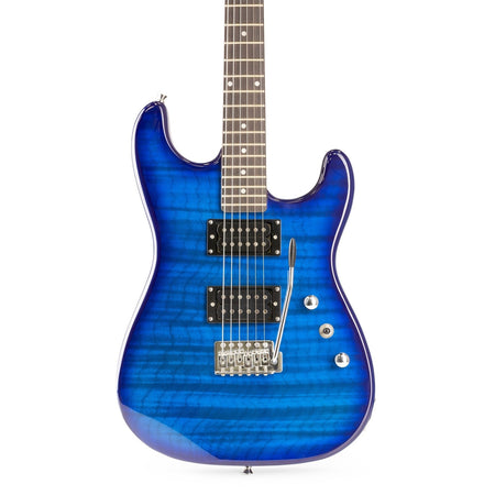 Max GigKit - Guitarra Eléctrica estilo acolchado Azul Oscuro - Tempo Shop