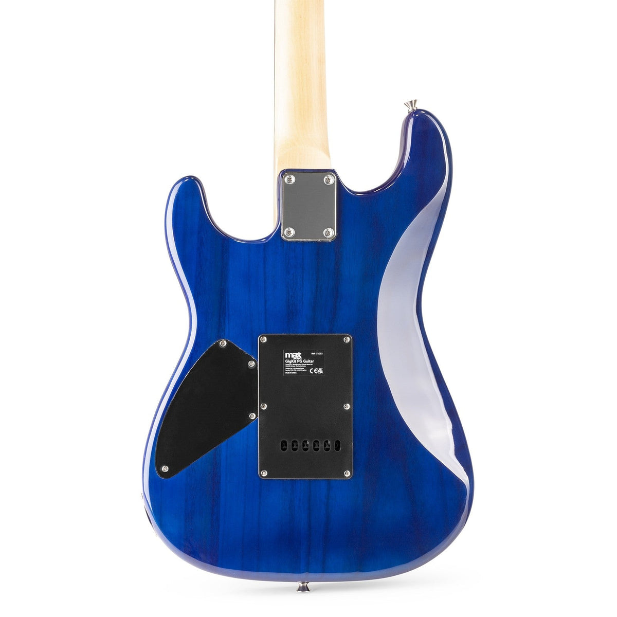 Max GigKit - Guitarra Eléctrica estilo acolchado Azul Oscuro - Tempo Shop