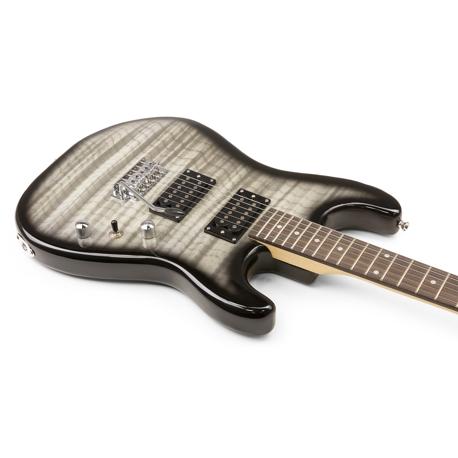 Max GigKit - Guitarra Eléctrica estilo acolchado Negro - Tempo Shop