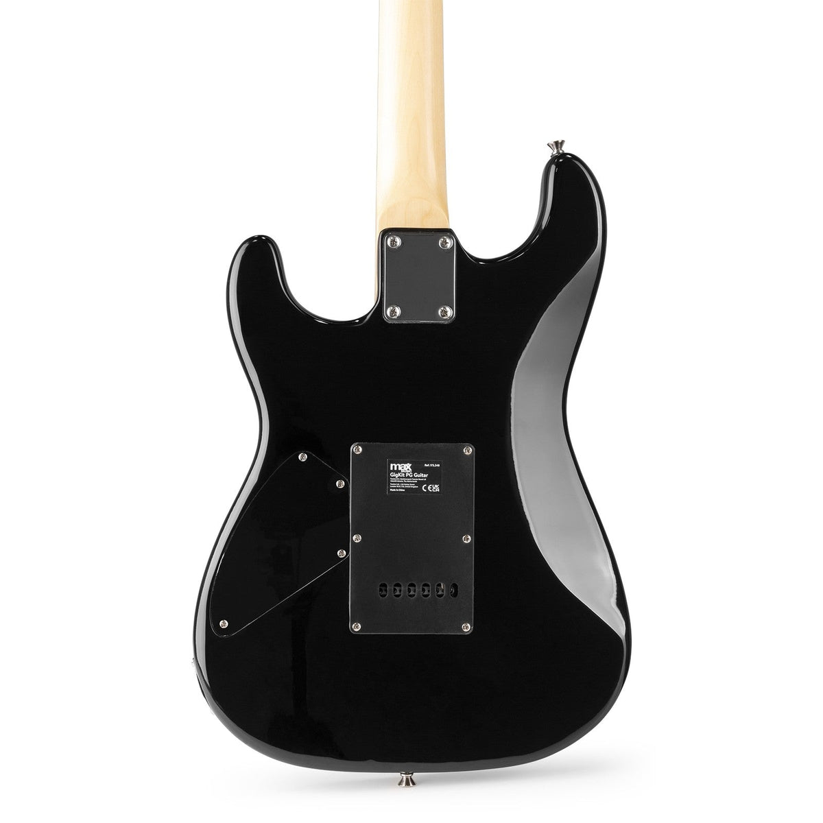 Max GigKit - Guitarra Eléctrica estilo acolchado Negro - Tempo Shop