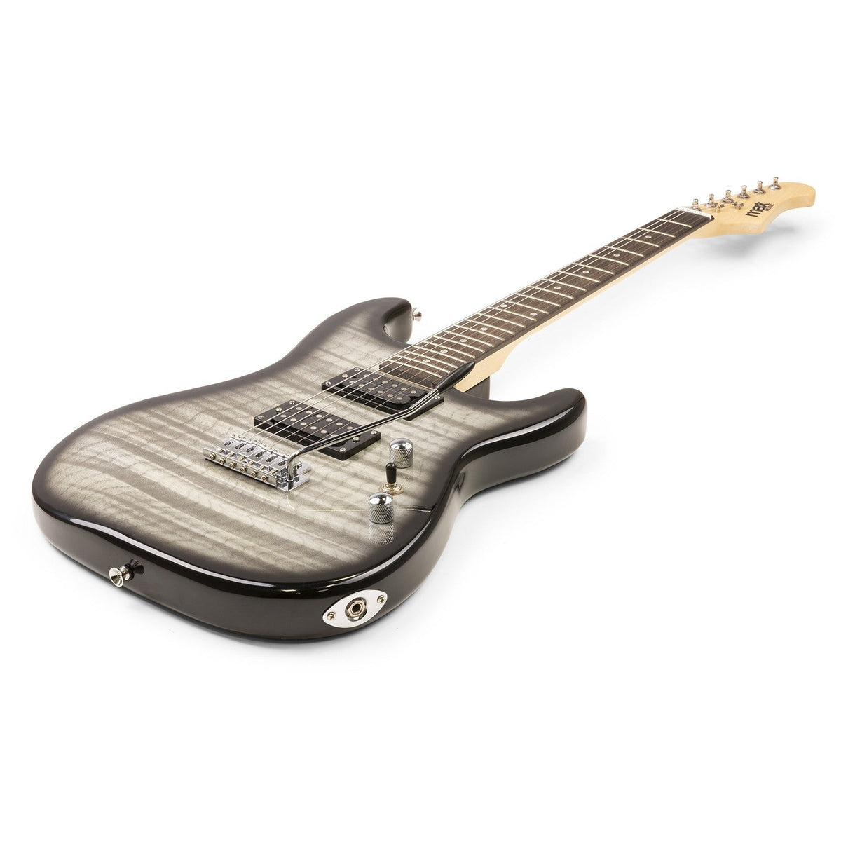 Max GigKit - Guitarra Eléctrica estilo acolchado Negro - Tempo Shop