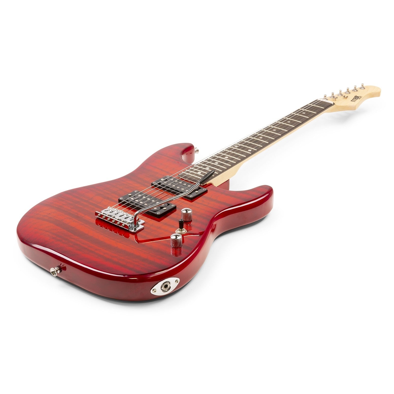 Max GigKit - Guitarra Eléctrica estilo acolchado Rojo Oscuro - Tempo Shop