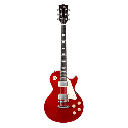 Max GigKit - Guitarra Eléctrica LP Rojo Oscuro - Tempo Shop