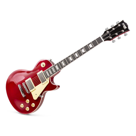 Max GigKit - Guitarra Eléctrica LP Rojo Oscuro - Tempo Shop