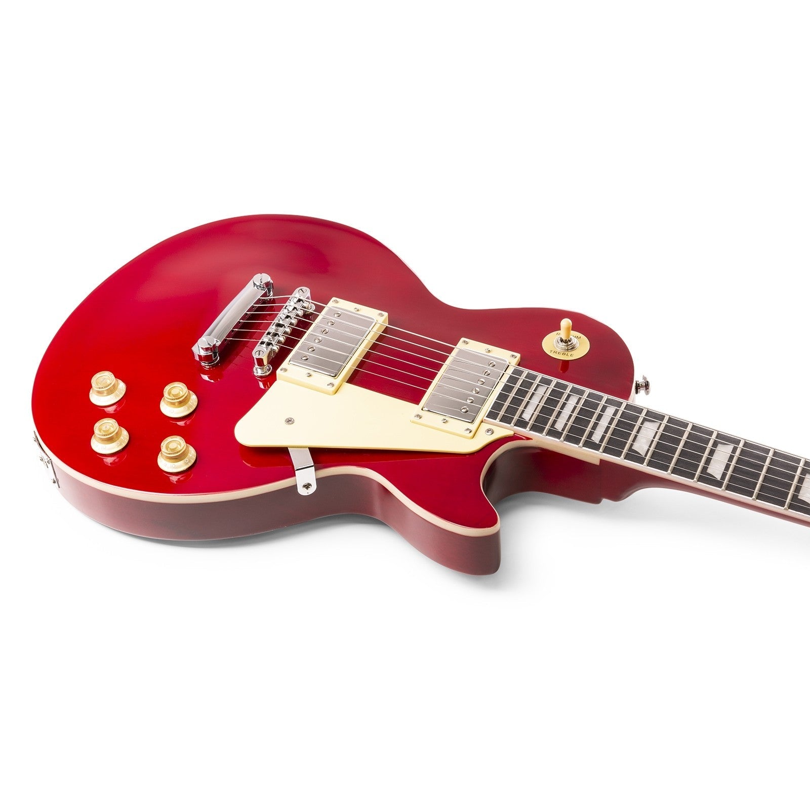 Max GigKit - Guitarra Eléctrica LP Rojo Oscuro - Tempo Shop