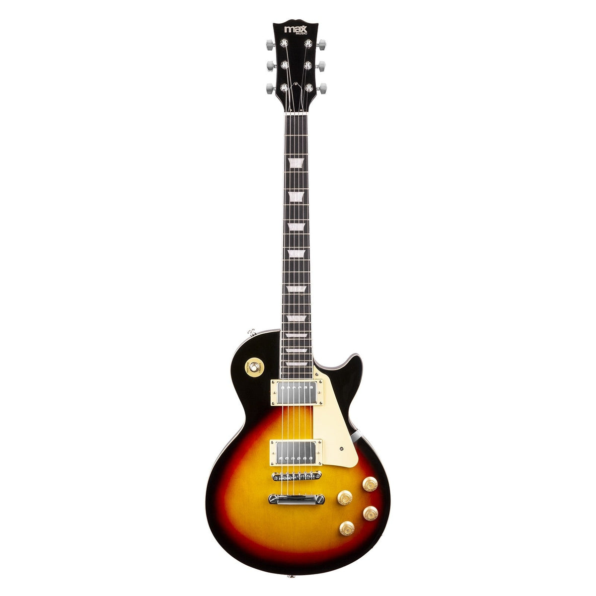 Max GigKit - Guitarra Eléctrica LP Sunburst - Tempo Shop