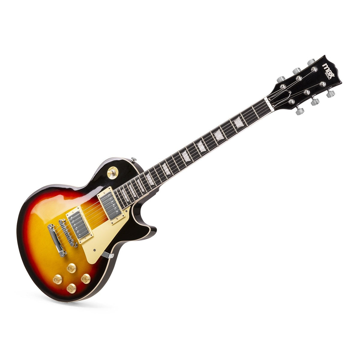 Max GigKit - Guitarra Eléctrica LP Sunburst - Tempo Shop